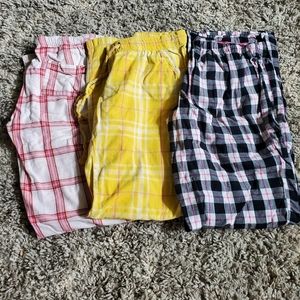 3 size xs pajama pants